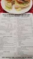 Palermo Pizza Sub food