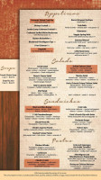 The Orchards menu