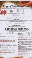 Papa K's Pizza menu