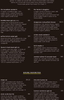 Portage Bay Cafe menu