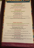 Marta's Cocina menu