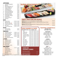 Ginger Asian Kitchen menu