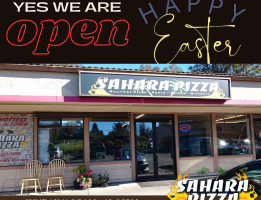 Sahara Pizza food