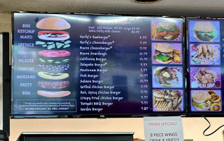 Herfy's Burgers menu