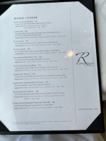 Reading Room menu