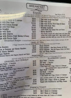 Cowboys Cafe menu