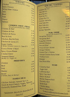 Teriyaki Box menu