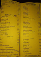 Teriyaki Box menu