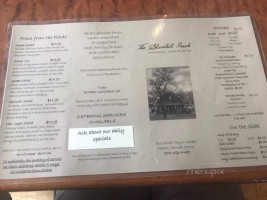 Slanted Porch menu