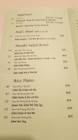 Pho Tai Vietnamese menu