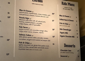 Brandywine Kitchen menu