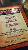 Fat Jack's Pizza Spencerville Rd menu