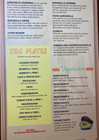 La Charreada Mexican menu