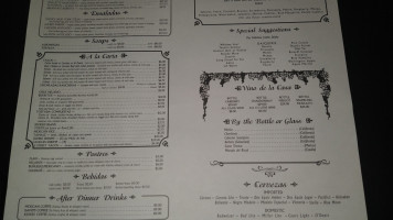 El Compadre menu