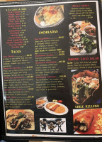 Los Tres Hermanos menu