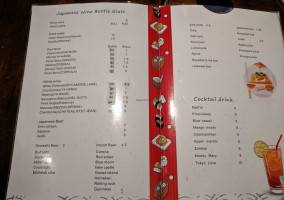 Little Tokyo menu