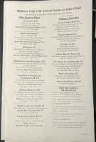 Midtown Café menu