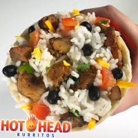 Hot Head Burritos food