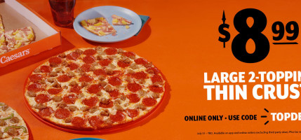 Little Caesars Pizza food