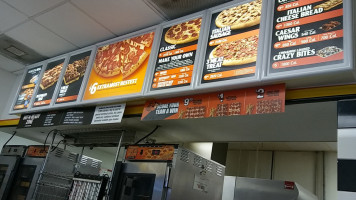 Little Caesars Pizza inside