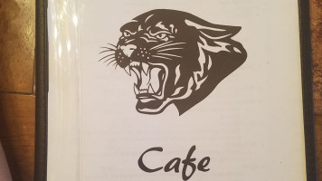 Panther Cafe menu