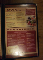 Big Sky Saloon menu