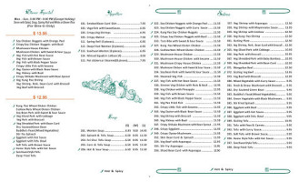 Happy Family Vegetarian In San Bernard menu