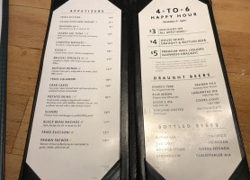 Crogan's Montclair menu