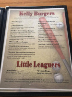 Big Dan Space's Kelly Club menu