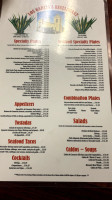 Los Garcia's menu