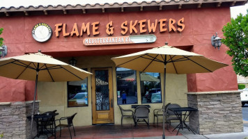 Flame Skewers Mediterranean inside