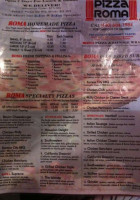 Pizza Roma menu