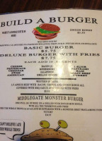 Middlegate Station menu