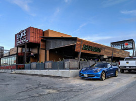 The Shack Wings Brews outside