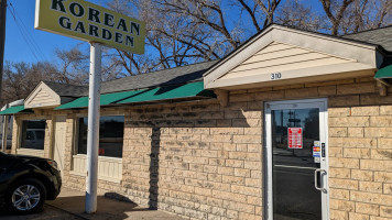 Korean Garden outside