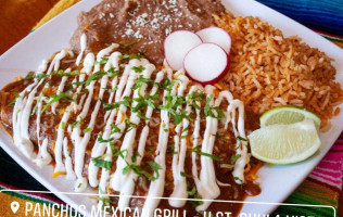 Pancho's Mexican Grill food