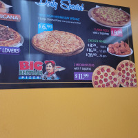 Big Bertha's Pizza food