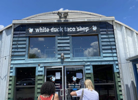 White Duck Taco Shop food