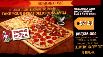 Grammas Pizza Hebron food