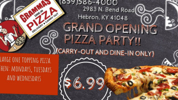 Grammas Pizza Hebron food