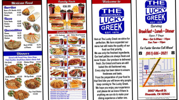 Lucky Greek food