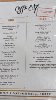 Caffe 817 menu