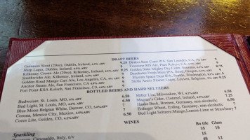 Johnny Foley's Irish House menu