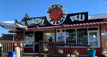 Nick's Pizza And Bakery Made In Oakland outside