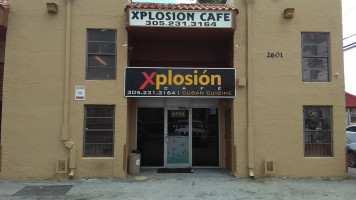 Xplosion Cafe food