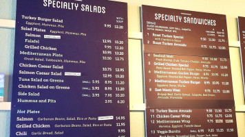 Waterfront Deli menu