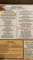 Jimmy G's Grill menu