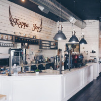 Kuppa Joy Coffee House Fresno outside