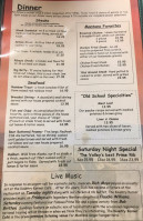 Kountry Korner Café menu