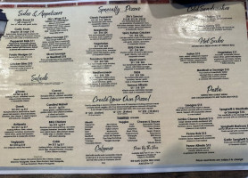 Zito's Pizza menu